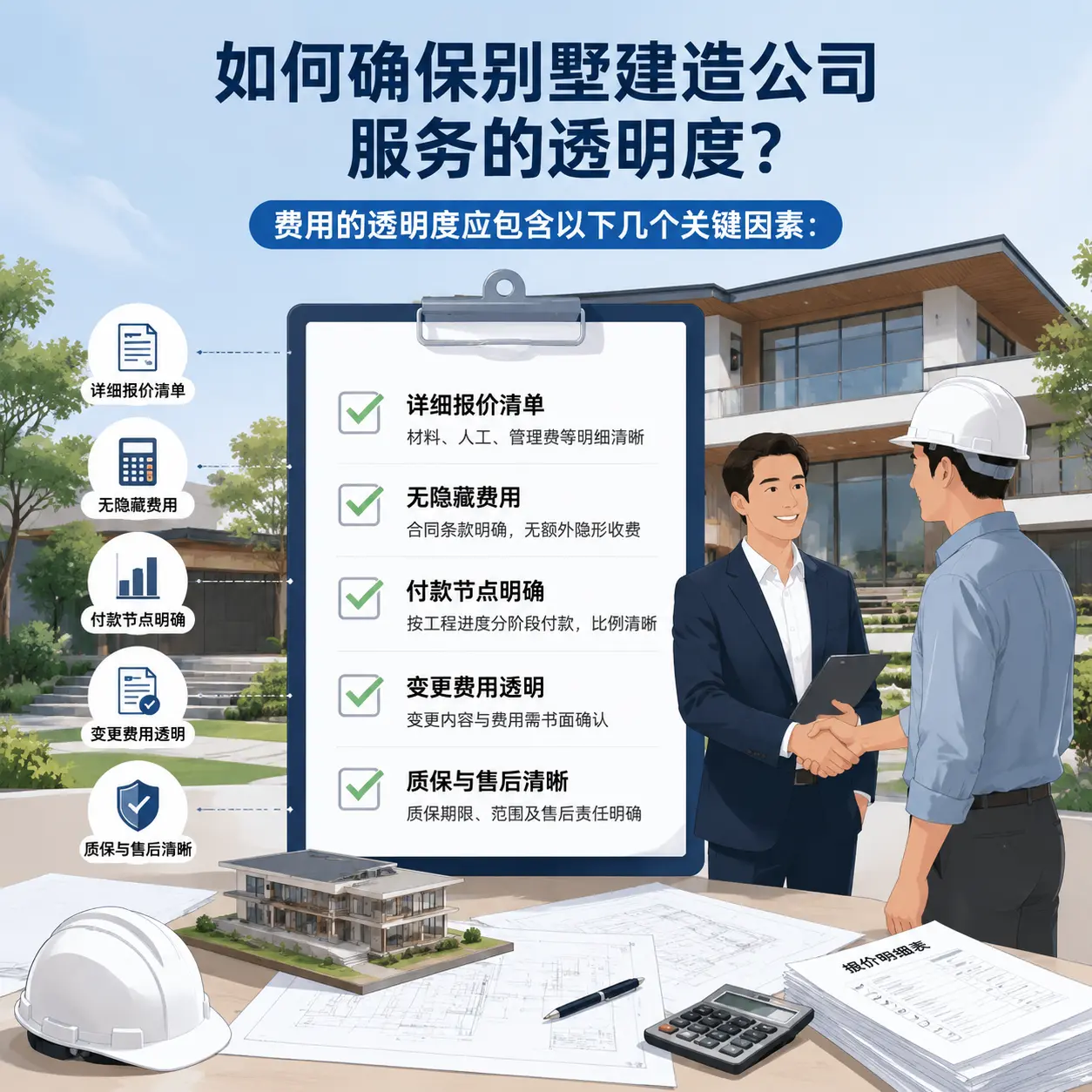 在 松桃 如何确保别墅建造公司服务的透明度?