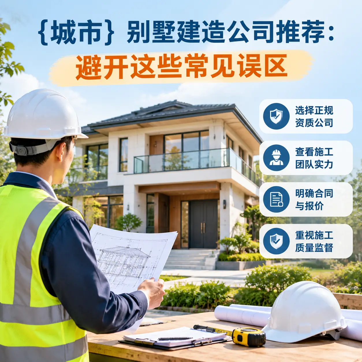 松桃 别墅建造公司推荐:避开这些常见误区