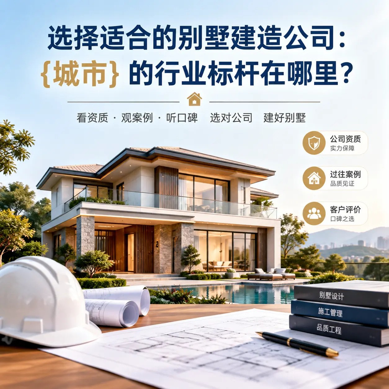 选择适合的别墅建造公司： 松桃 的行业标杆在哪里？