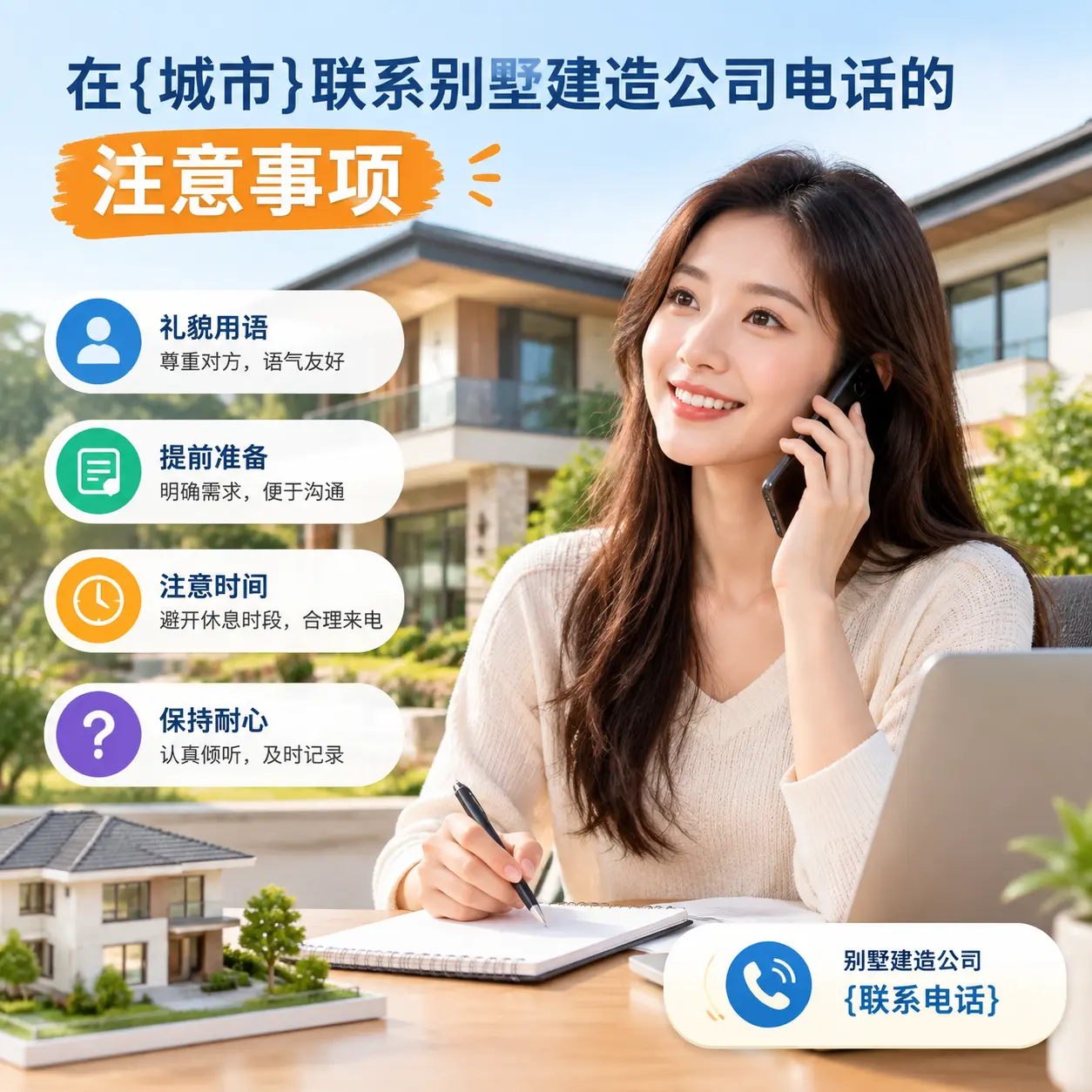 在松桃联系别墅建造公司电话的注意事项