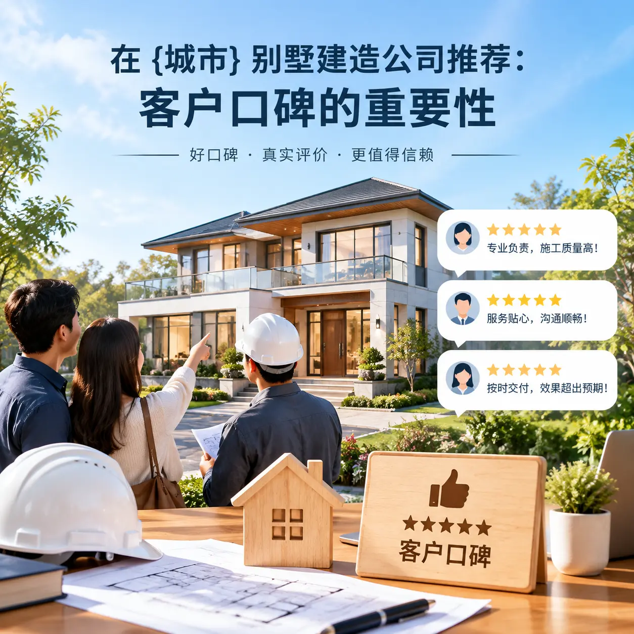在 松桃 别墅建造公司推荐：客户口碑的重要性