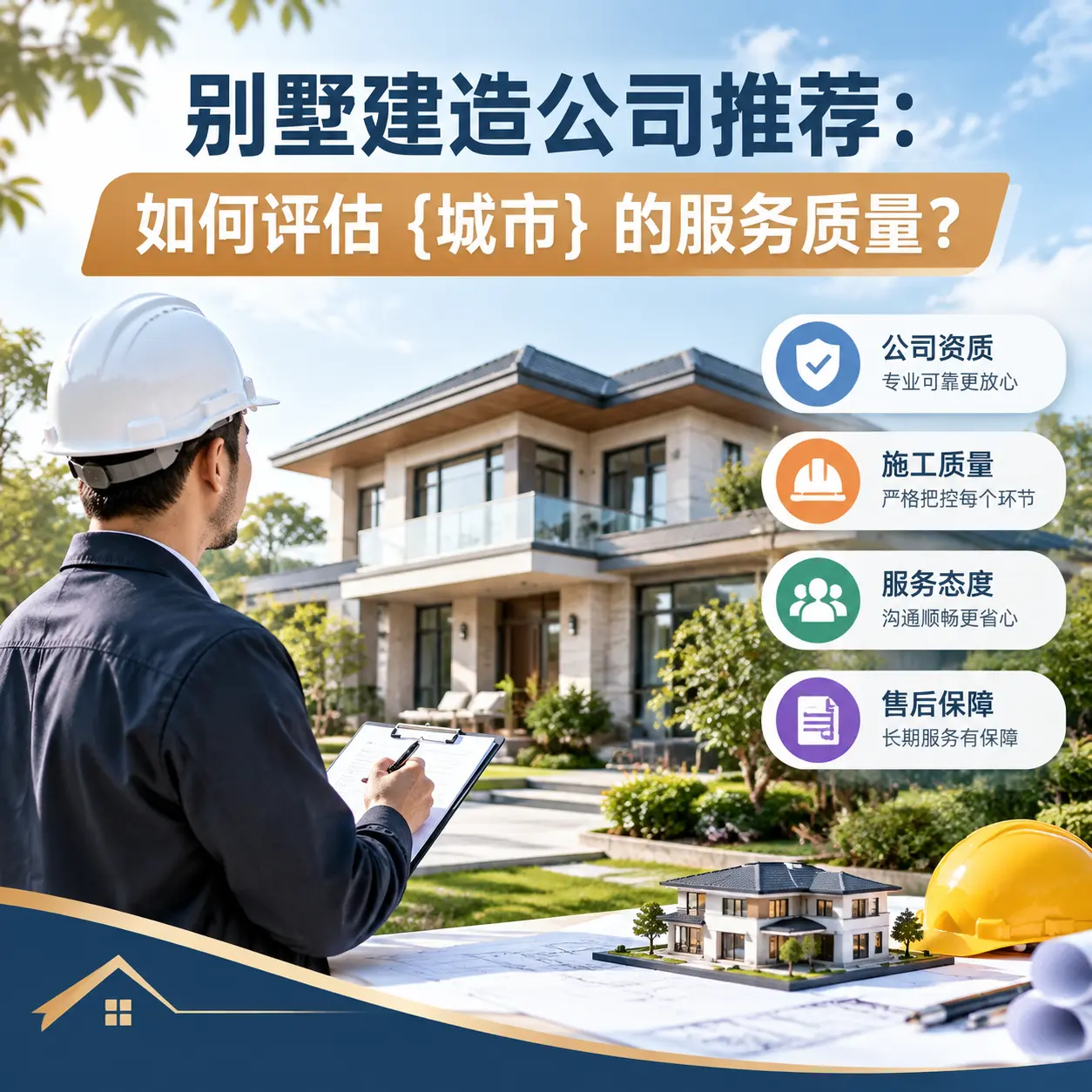 别墅建造公司推荐:如何评估 松桃 的服务质量?