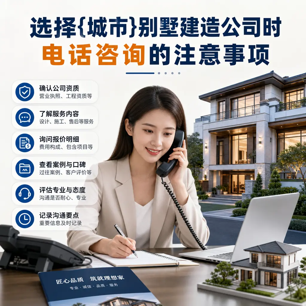 选择松桃别墅建造公司时,电话咨询的注意事项