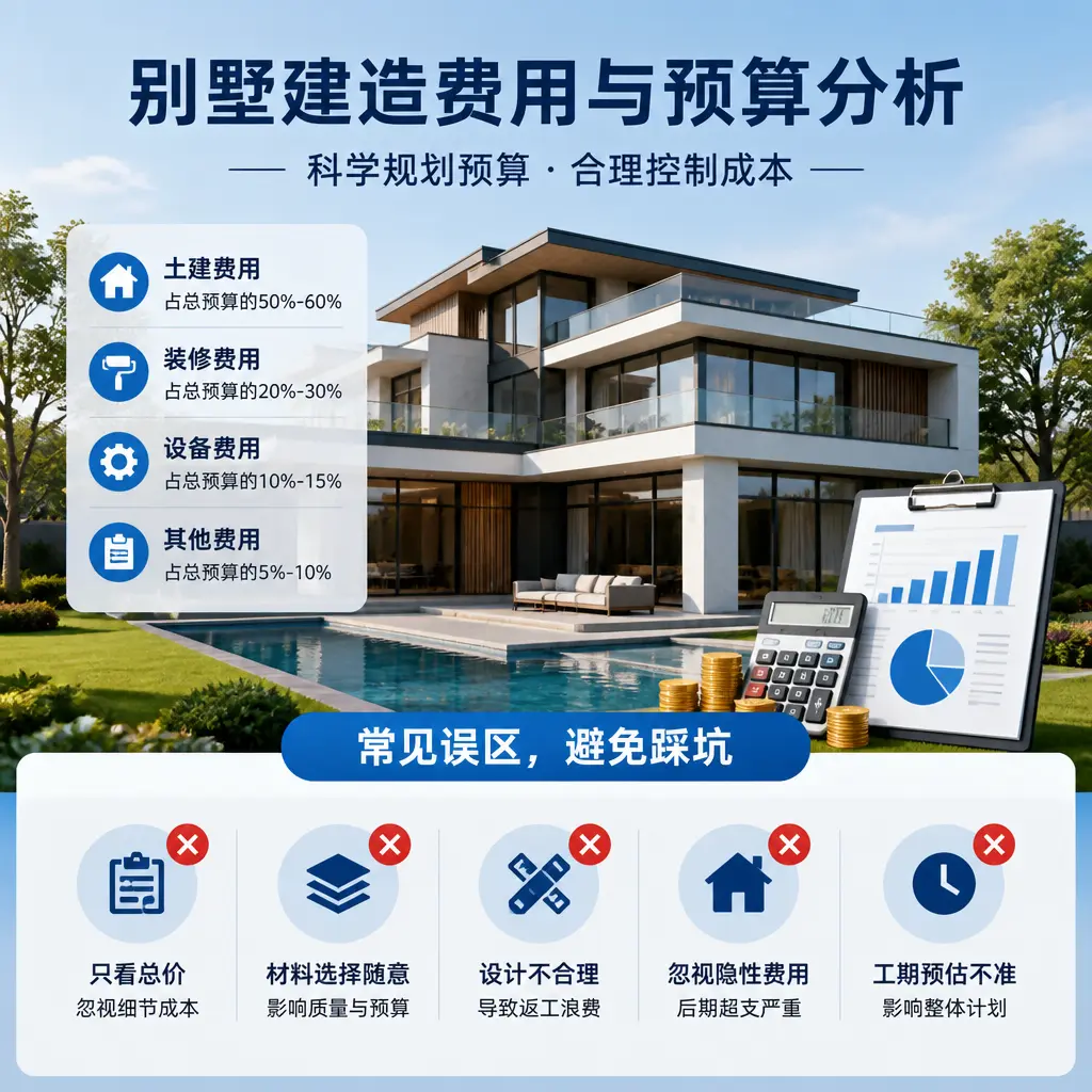 别墅建造公司推荐： 松桃 建造别墅的费用与预算分析