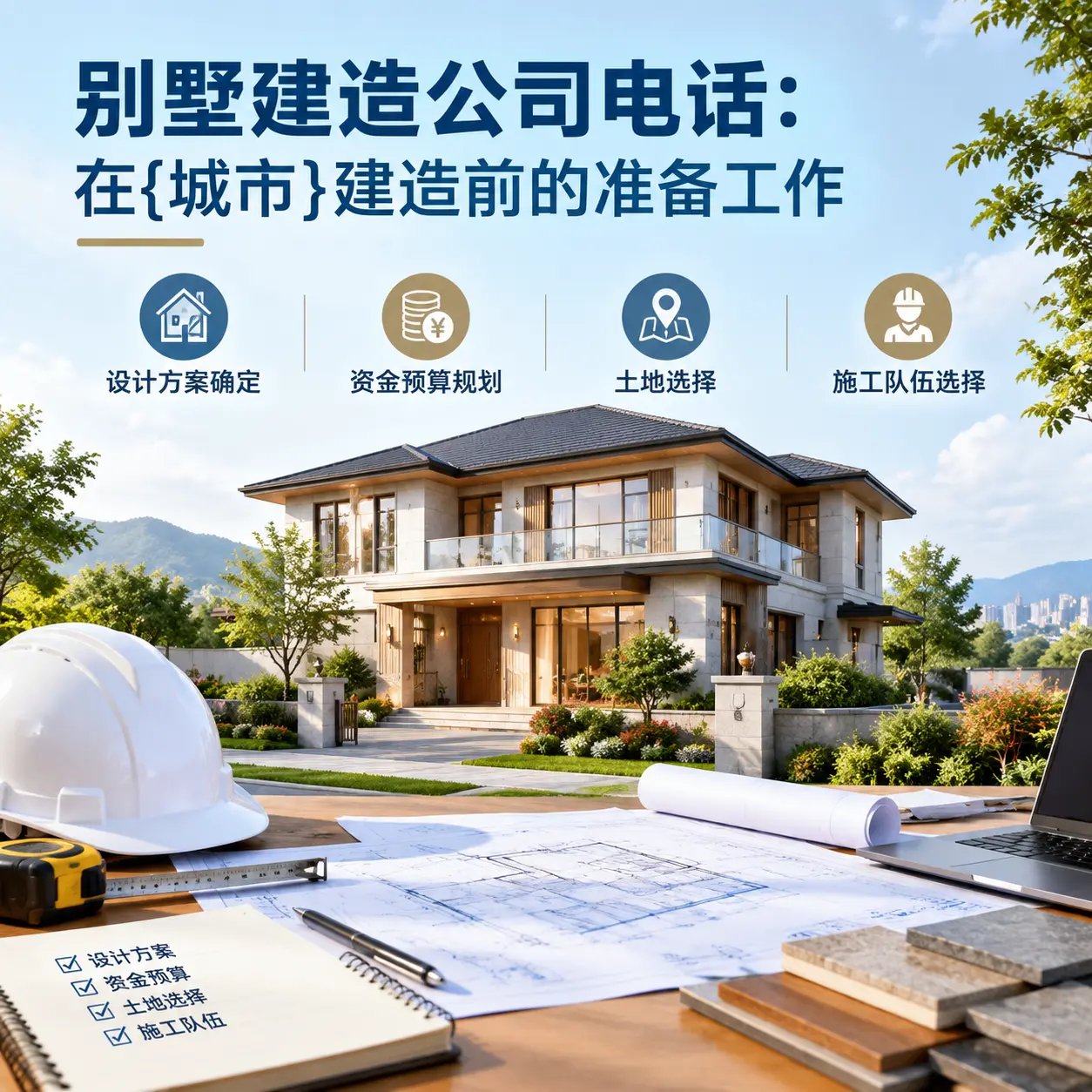 别墅建造公司电话:在松桃建造前的准备工作