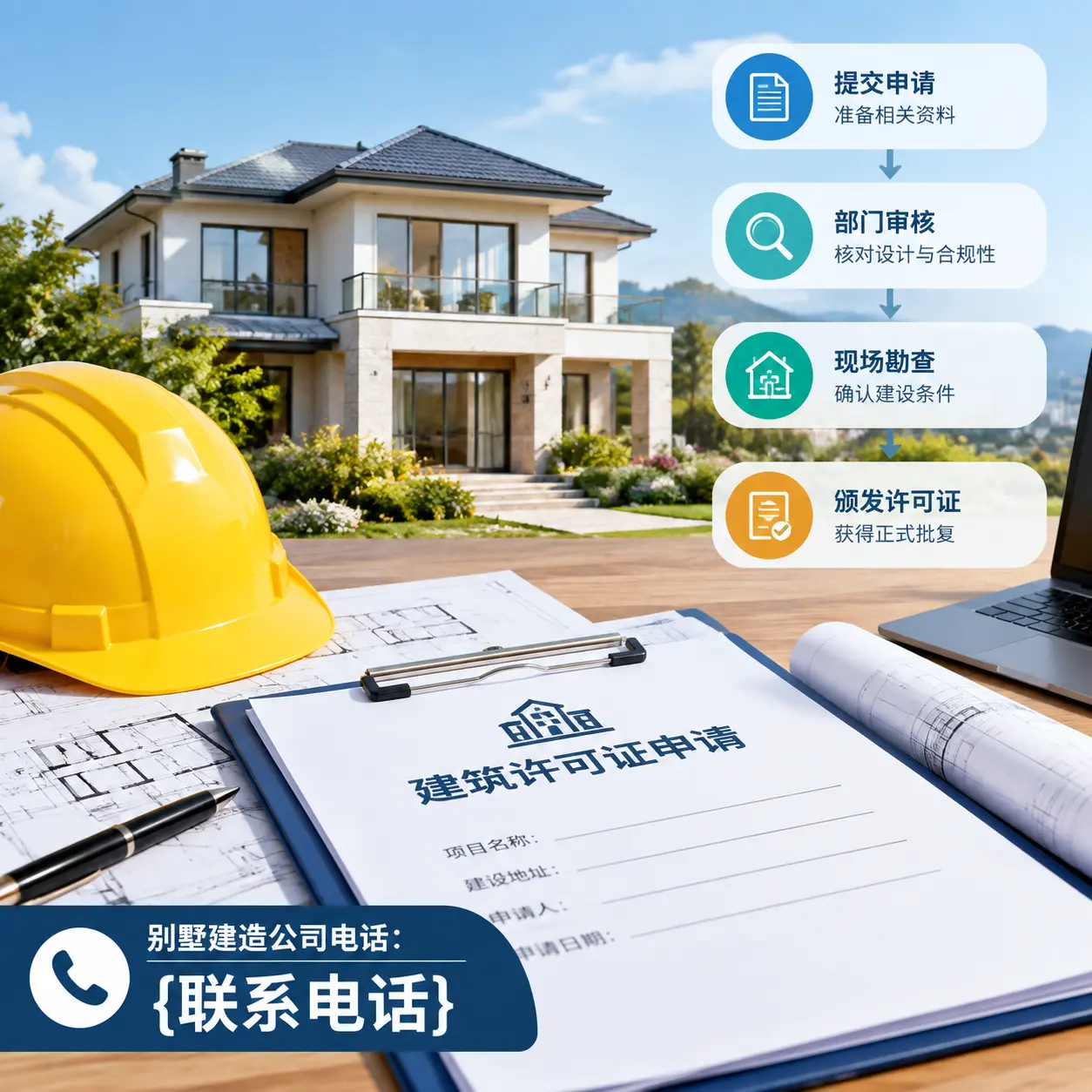 别墅建造公司电话:在松桃建造前的准备工作