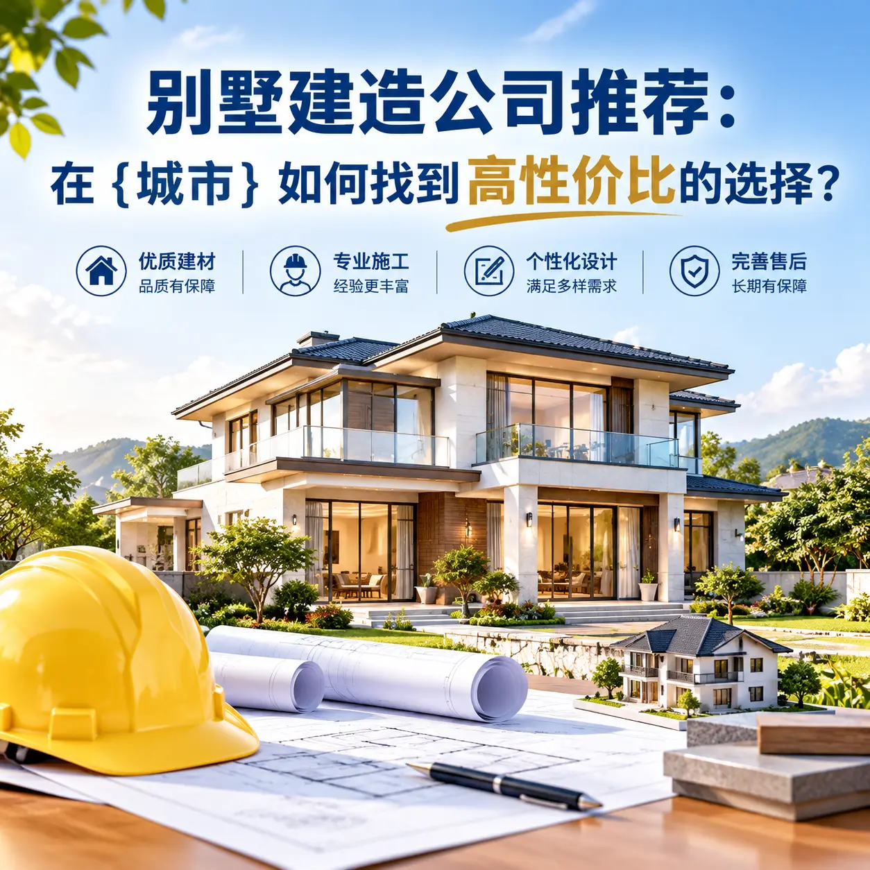 别墅建造公司推荐:在 松桃 如何找到高性价比的选择?