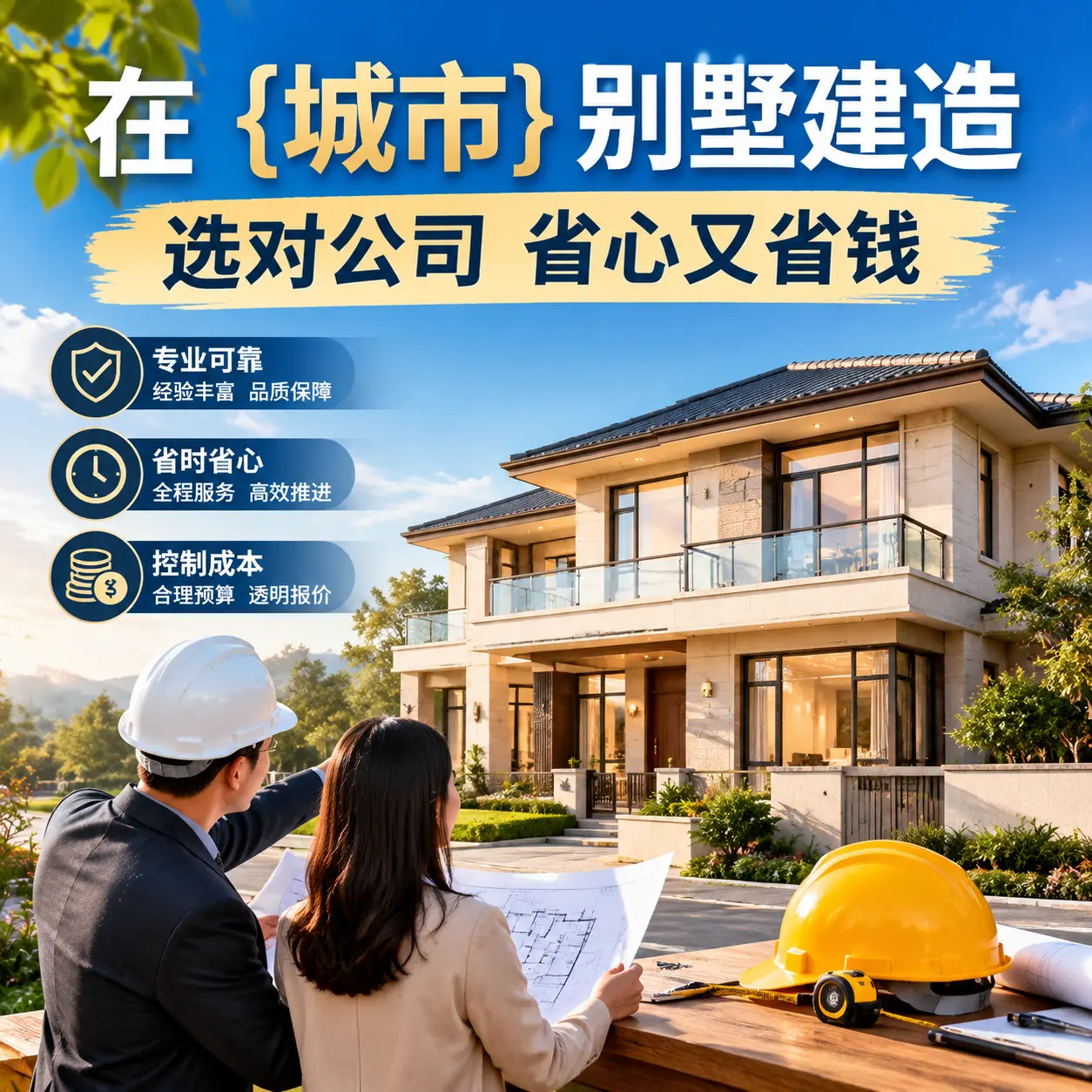 在 松桃 别墅建造,选对公司省心又省钱