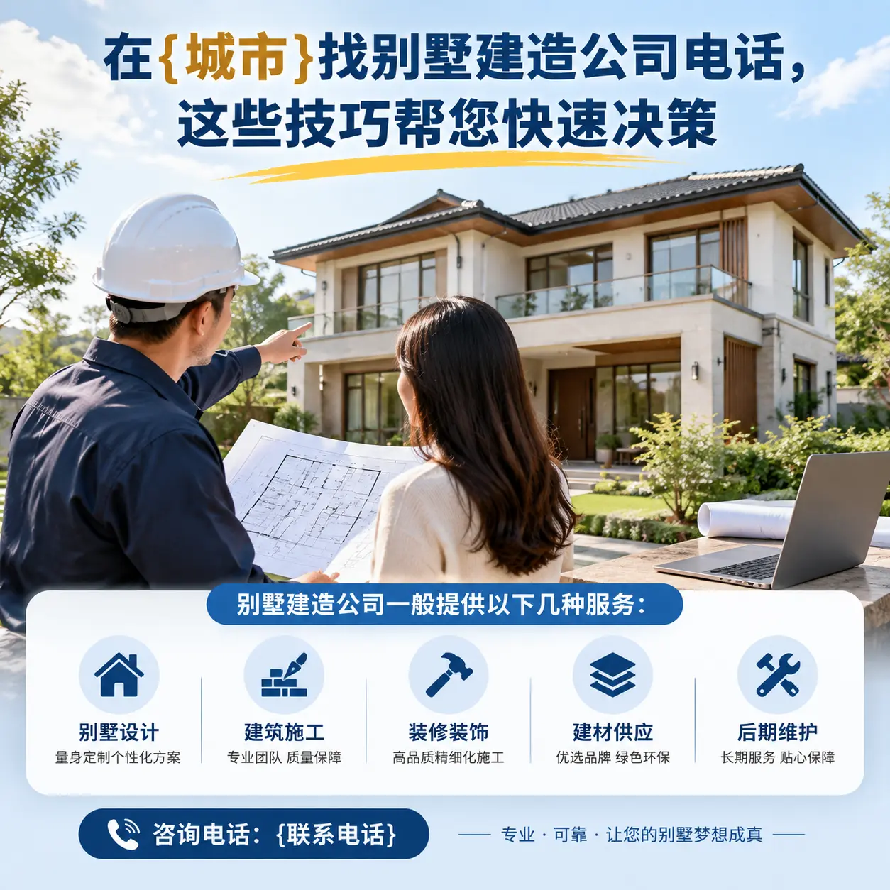 在松桃找别墅建造公司电话,这些技巧帮您快速决策