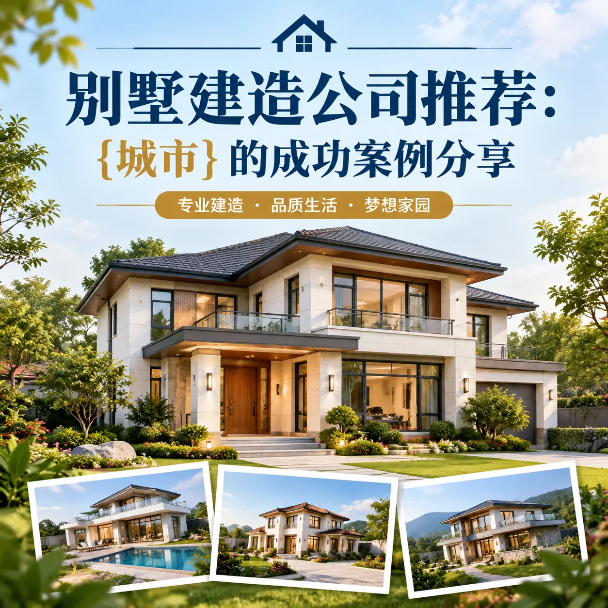 别墅建造公司推荐: 松桃 的成功案例分享