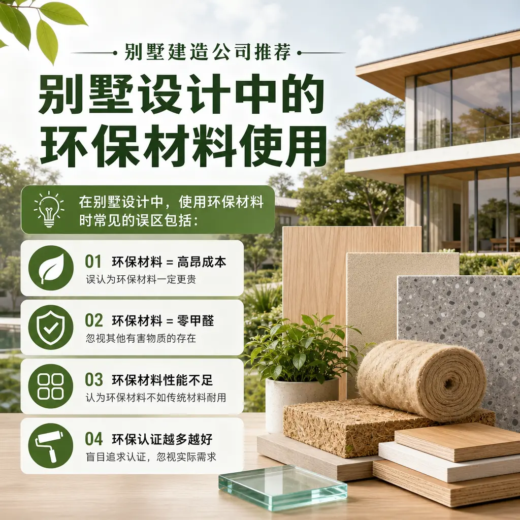 别墅建造公司推荐： 松桃 别墅设计中的环保材料使用