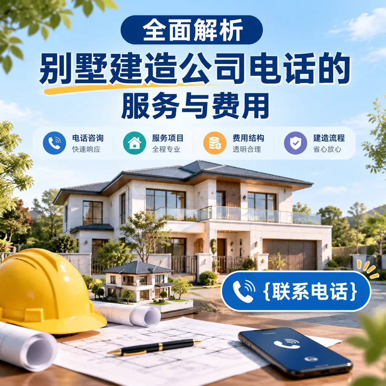 全面解析松桃别墅建造公司电话的服务与费用